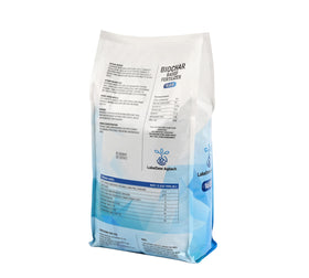 LAKEDEW Biochar Lawn Fertilizer provides coverage for 2,500 to 6,000 sq ft