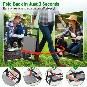 LAKEROD versatile indoor-outdoor bench suitable for gardening and home tasks.