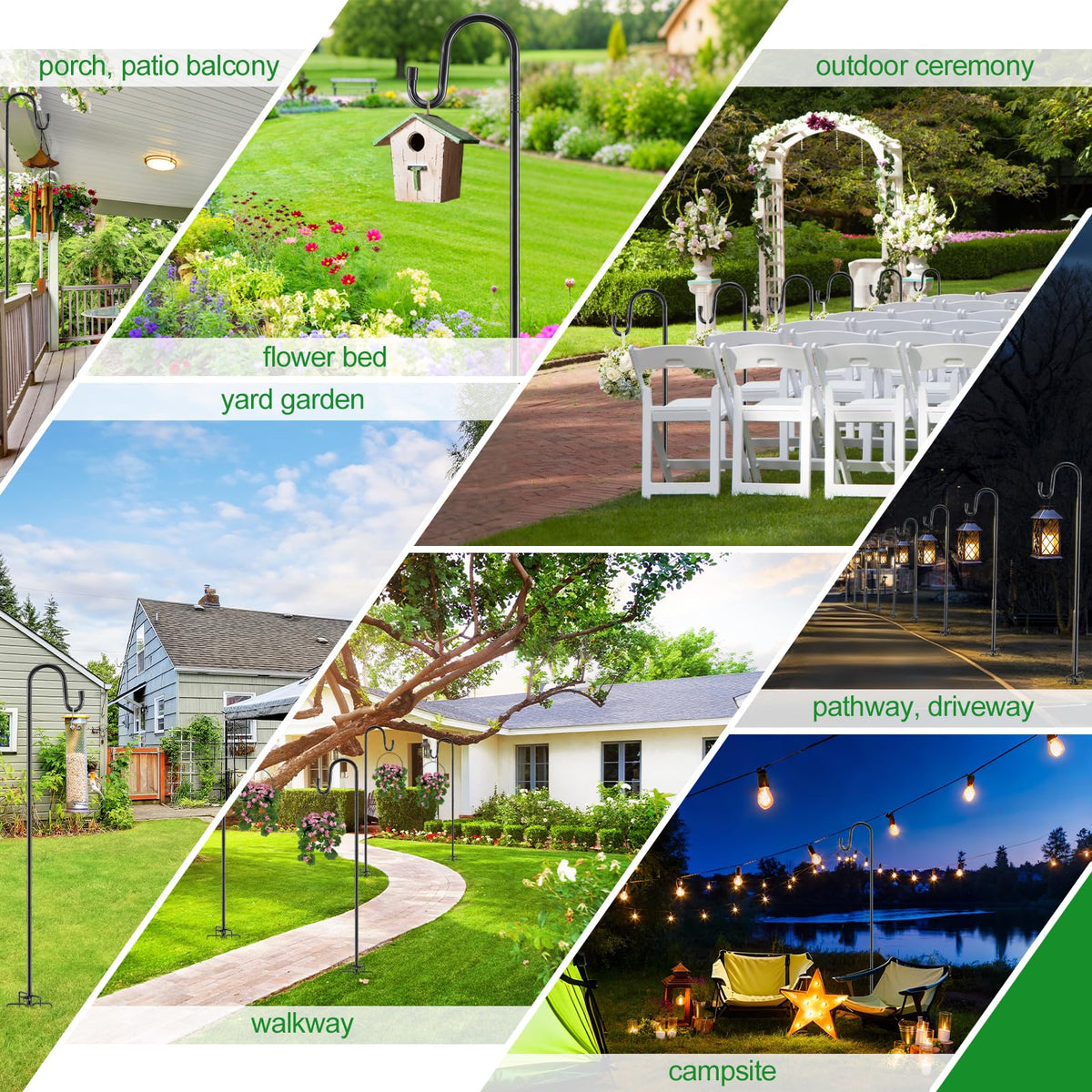 LAKEROD portability for events, weddings, or seasonal displays with reliable outdoor performance.