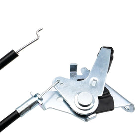 Lakeyulystore throttle cable assembly closeup, high-quality connector for reliability.
