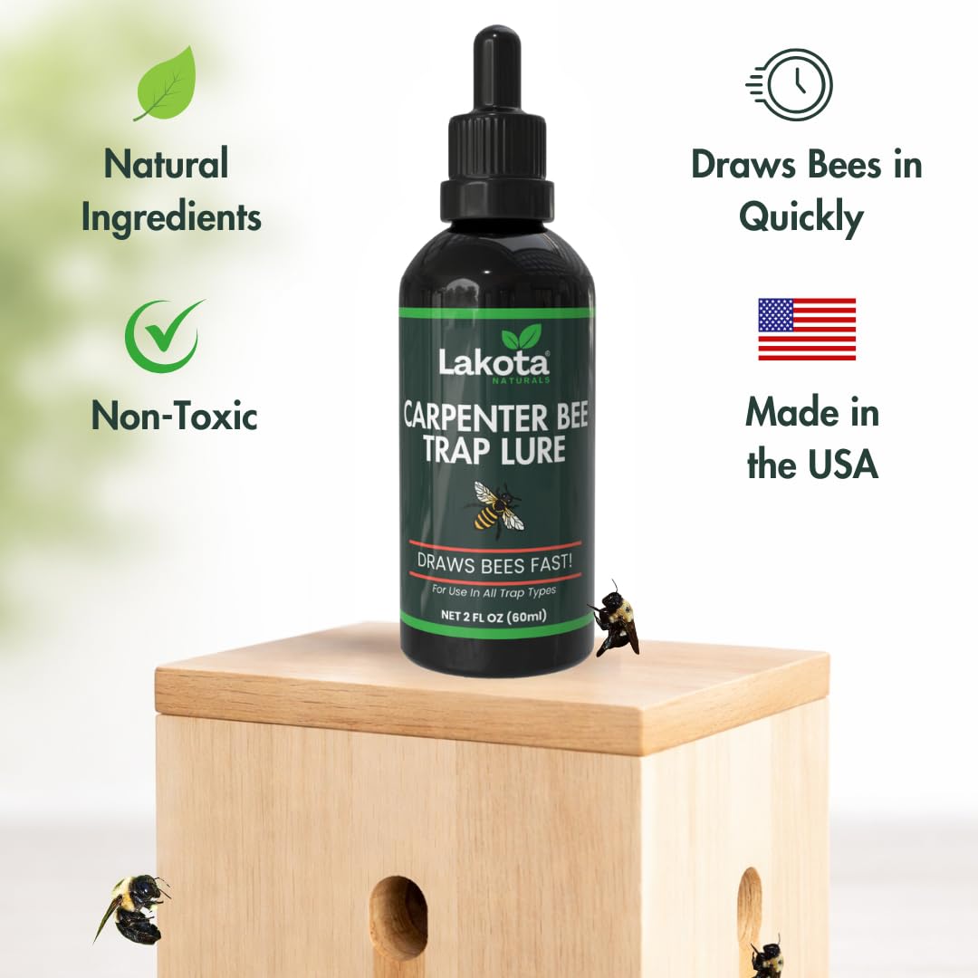 Lakota Naturals lure close-up showing natural ingredients.