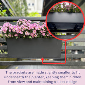 LáLáGreen 14 inch 2-pack transform porches into lush, space-saving green spaces.