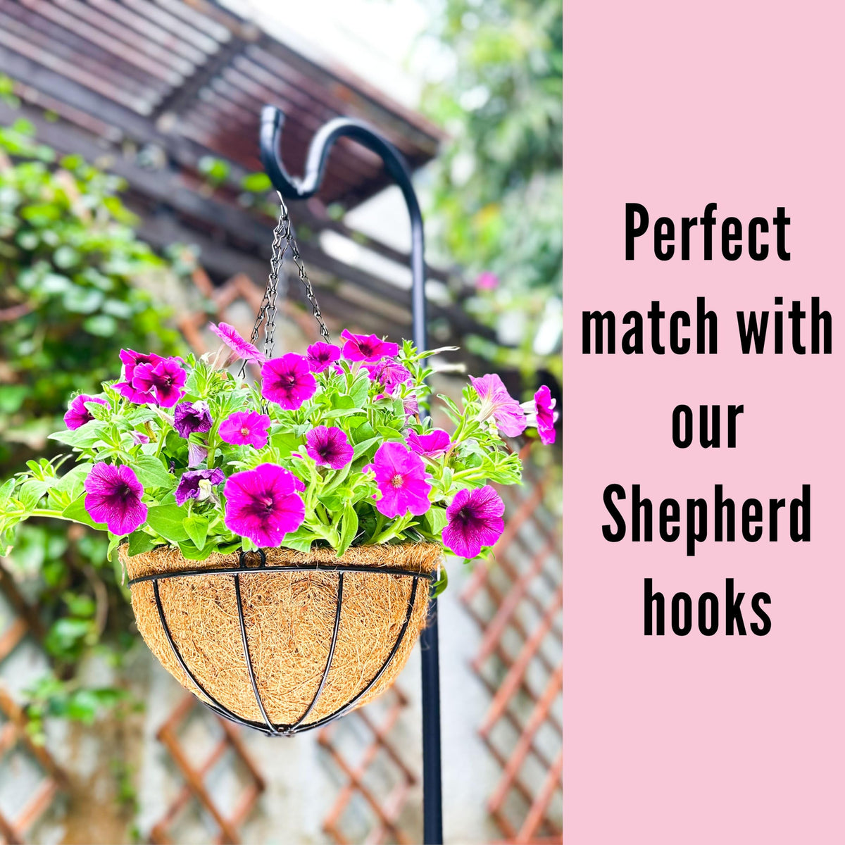 Lalagreen farmhouse style planter elevates garden porch or balcony
