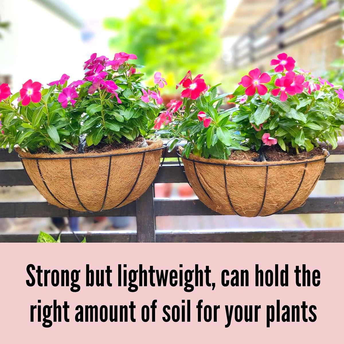 LáLáGreen compact 12-inch planter fits small spaces.