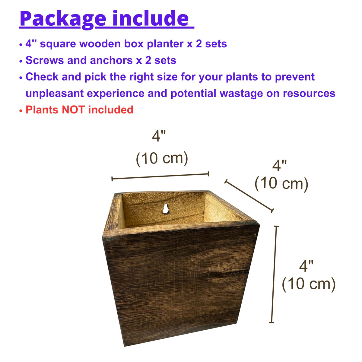LáLáGreen wall-hanging planter box showcasing vertical space use