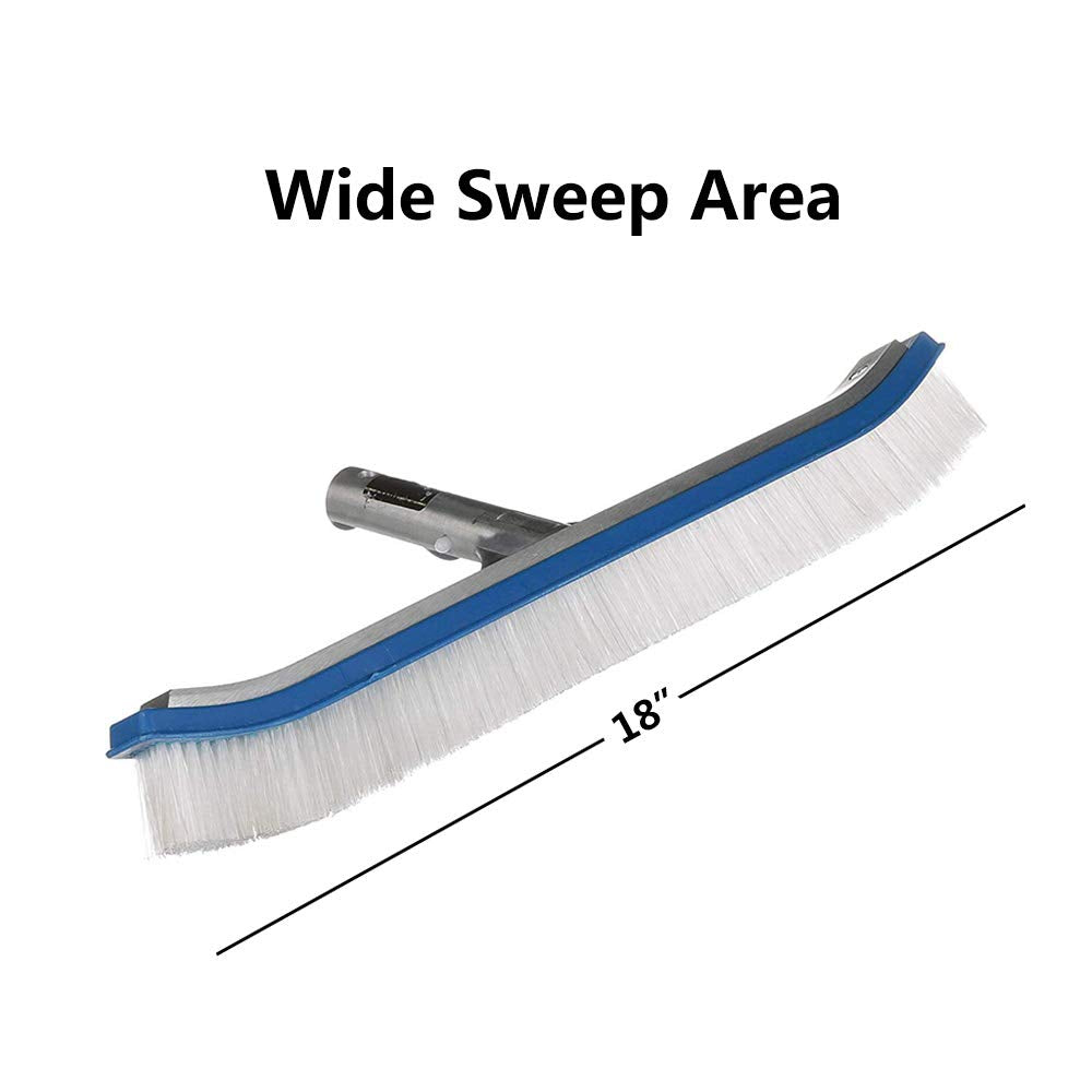 LALAPOOL high-density nylon bristles reach tight corners and delicate surfaces.