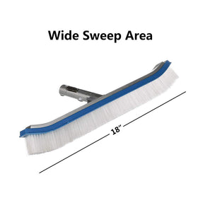LALAPOOL high-density nylon bristles reach tight corners and delicate surfaces.