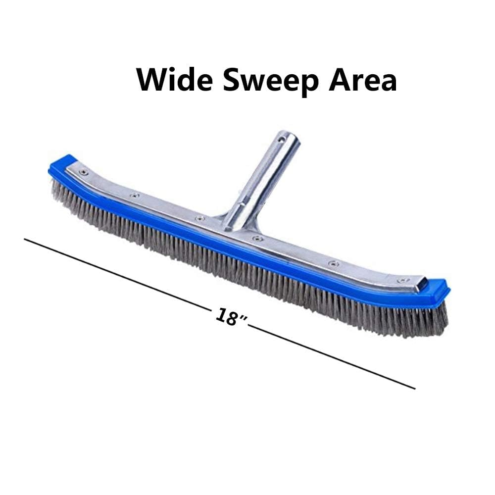 LALAPOOL wide 18in brush covers large areas quickly on floors and walls.