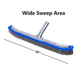 LALAPOOL wide 18in brush covers large areas quickly on floors and walls.