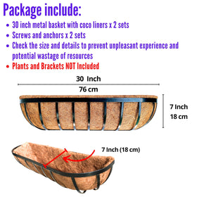 LaLaGreen window box planter attached to house for tidy, space-saving plant displays.