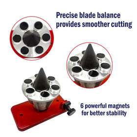 LAMBIS blade balancer with durable construction for lasting performance.