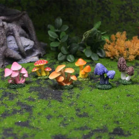 Lamnes outdoor indoor decor mushrooms spark creative arrangement ideas for gardens