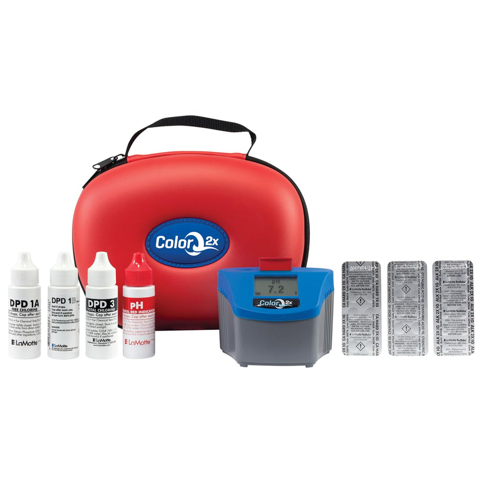 LaMotte ColorQ 2x Pro 7 photometer for on-site pool testing with Bluetooth