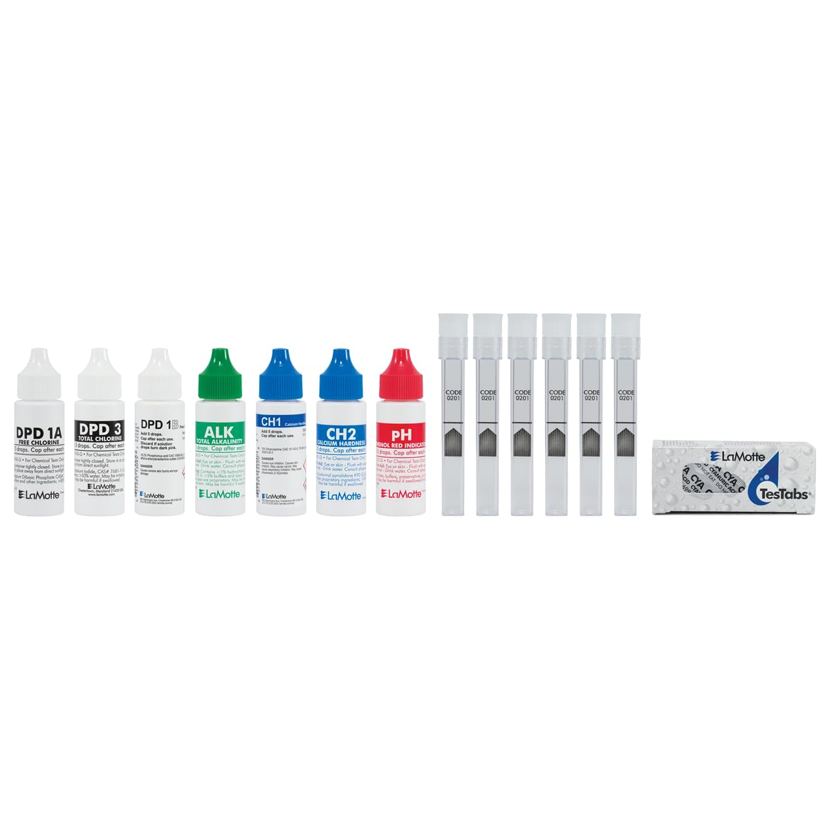 LaMotte R-2056 Color-Q Pro 7 reagent refill kit for precise pool testing readings.
