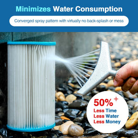 LAMTOP Aqua Jet technology in action providing strong cleaning power