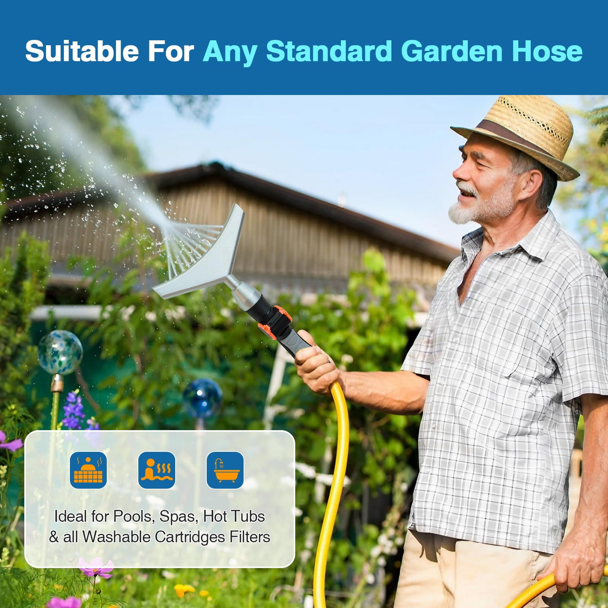 LAMTOP cleaner removes debris to improve water flow and filtration