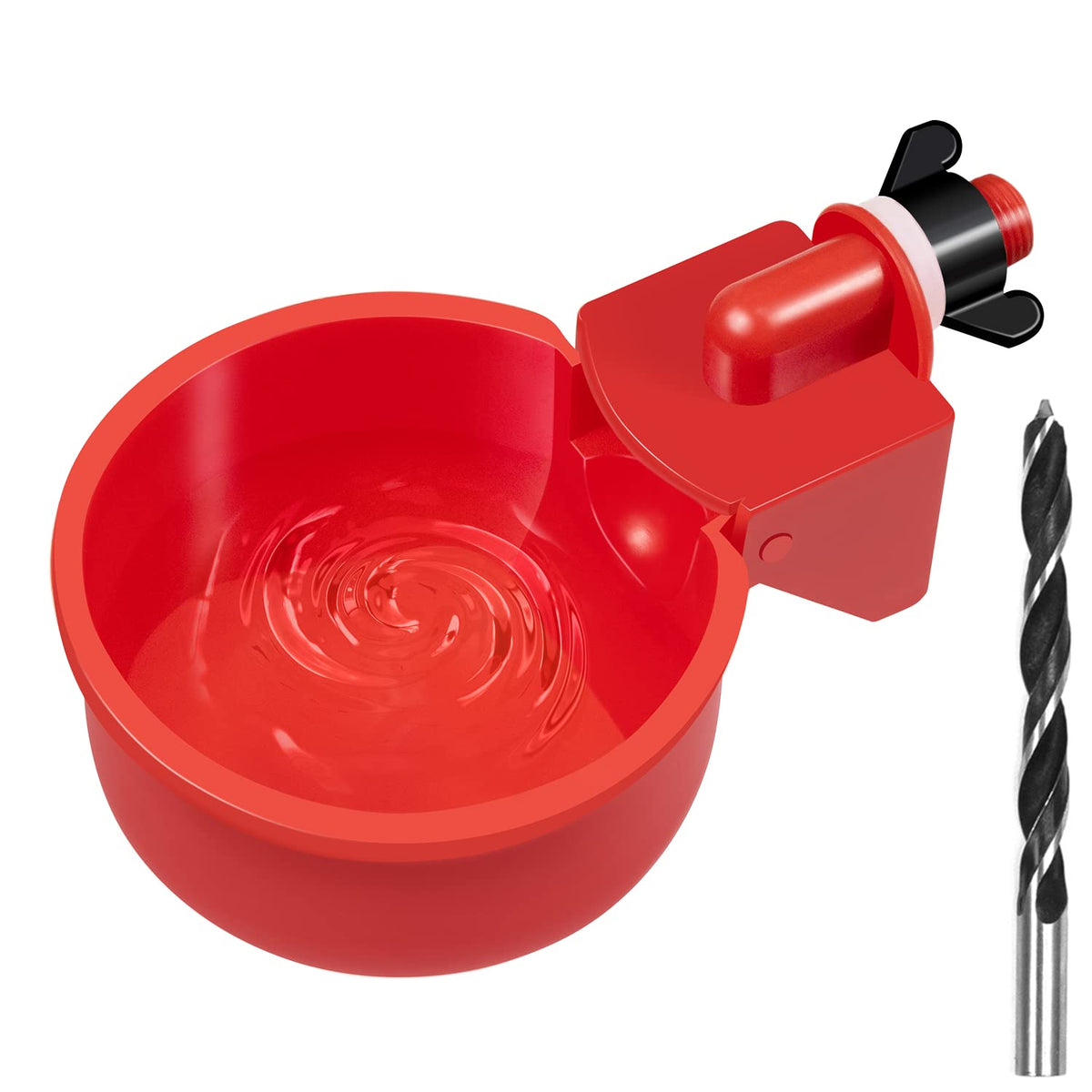 LANARP chicken automatic waterer kit with gravity system ensures steady hydration.
