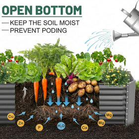 Land Guard easy-assembly bed helps you start planting quickly
