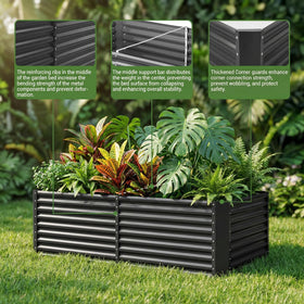 Land Guard galvanized-steel closeup demonstrates rust resistance and reinforced frame for lasting use
