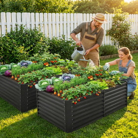 Land Guard garden kit ready for outdoor setups in sun and rain