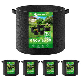 Land Guard 4-pack grow bags for versatile 10-gallon container gardening