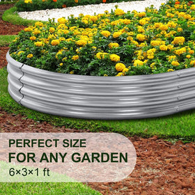 Land Guard outdoor garden bed ideal for vegetables and herbs.