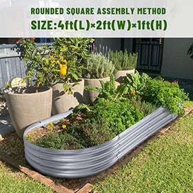 Land Guard outdoor bed in garden setting supports sturdy, productive plant growth.