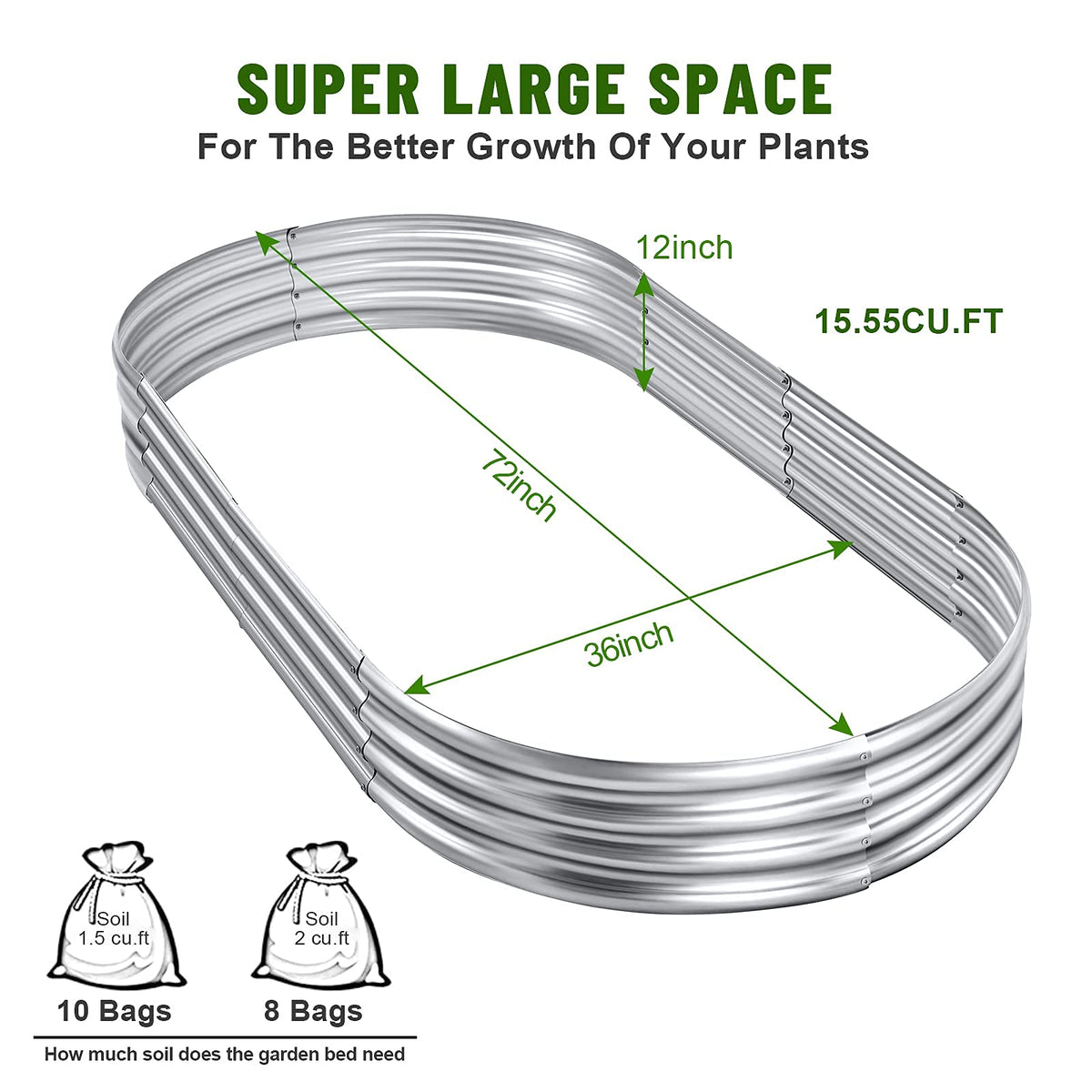 Land Guard oval-structure design adds strength and style.