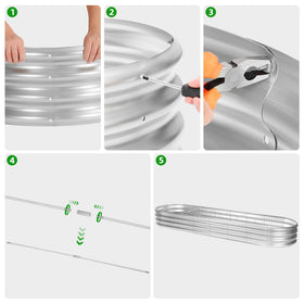 Land Guard ten connecting rods provide enhanced stability for outdoor use.