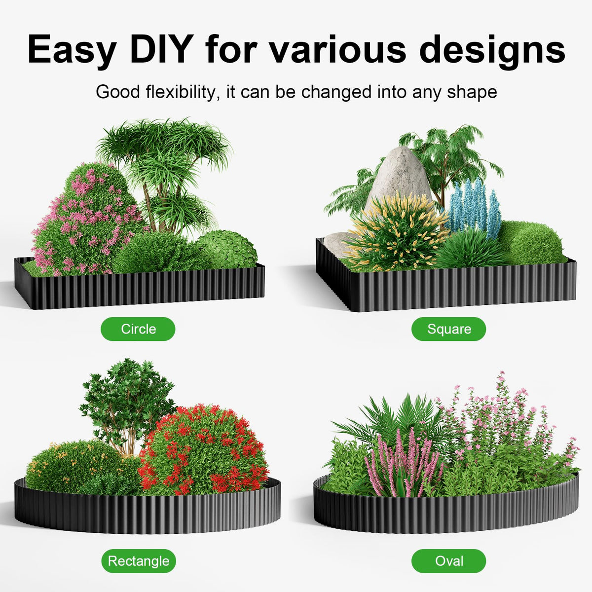 Land Guard weather-resistant edging withstands harsh seasons with lasting shine.