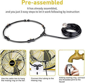 LANDGARDEN threaded connection preventing leaks