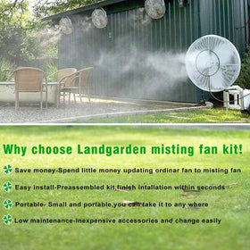 LANDGARDEN 5m tubing setup enabling quick installation