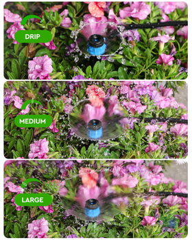 Landtouch 36-pack fits 1/4-inch tubing for greenhouse and garden layouts.