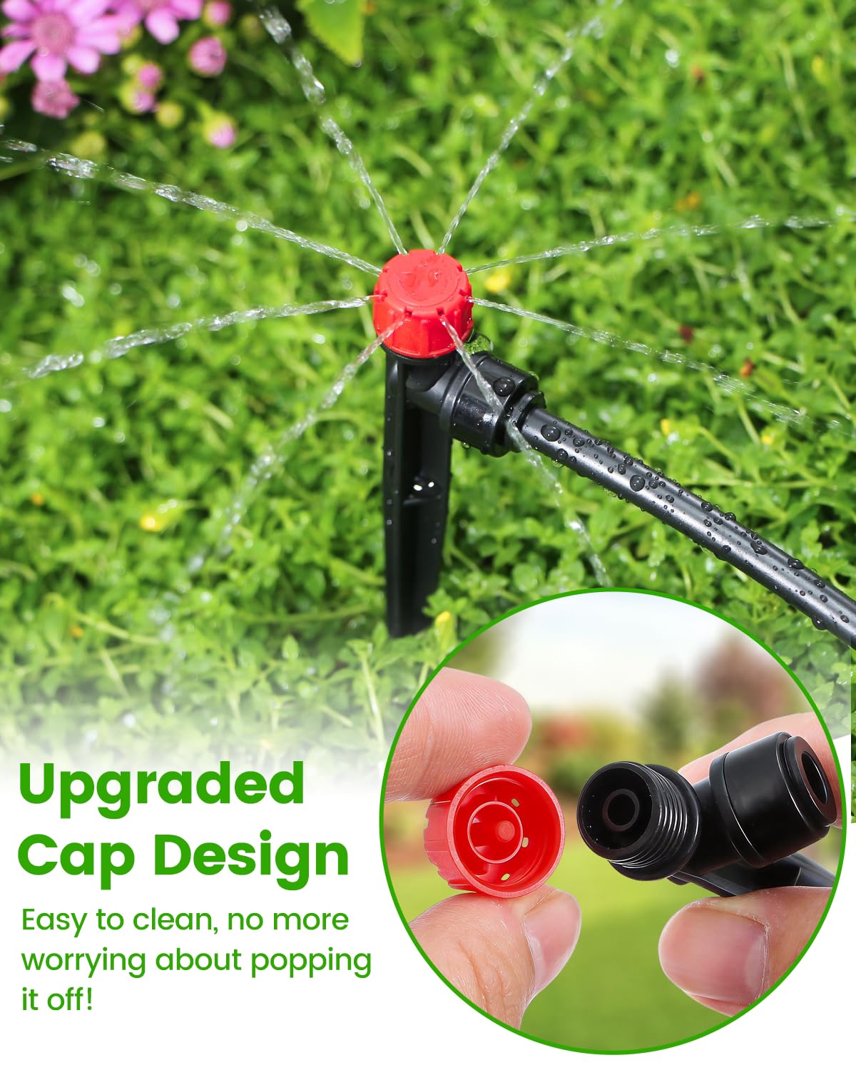 Landtouch high-flow sprayers deliver up to 25 gph for efficient watering