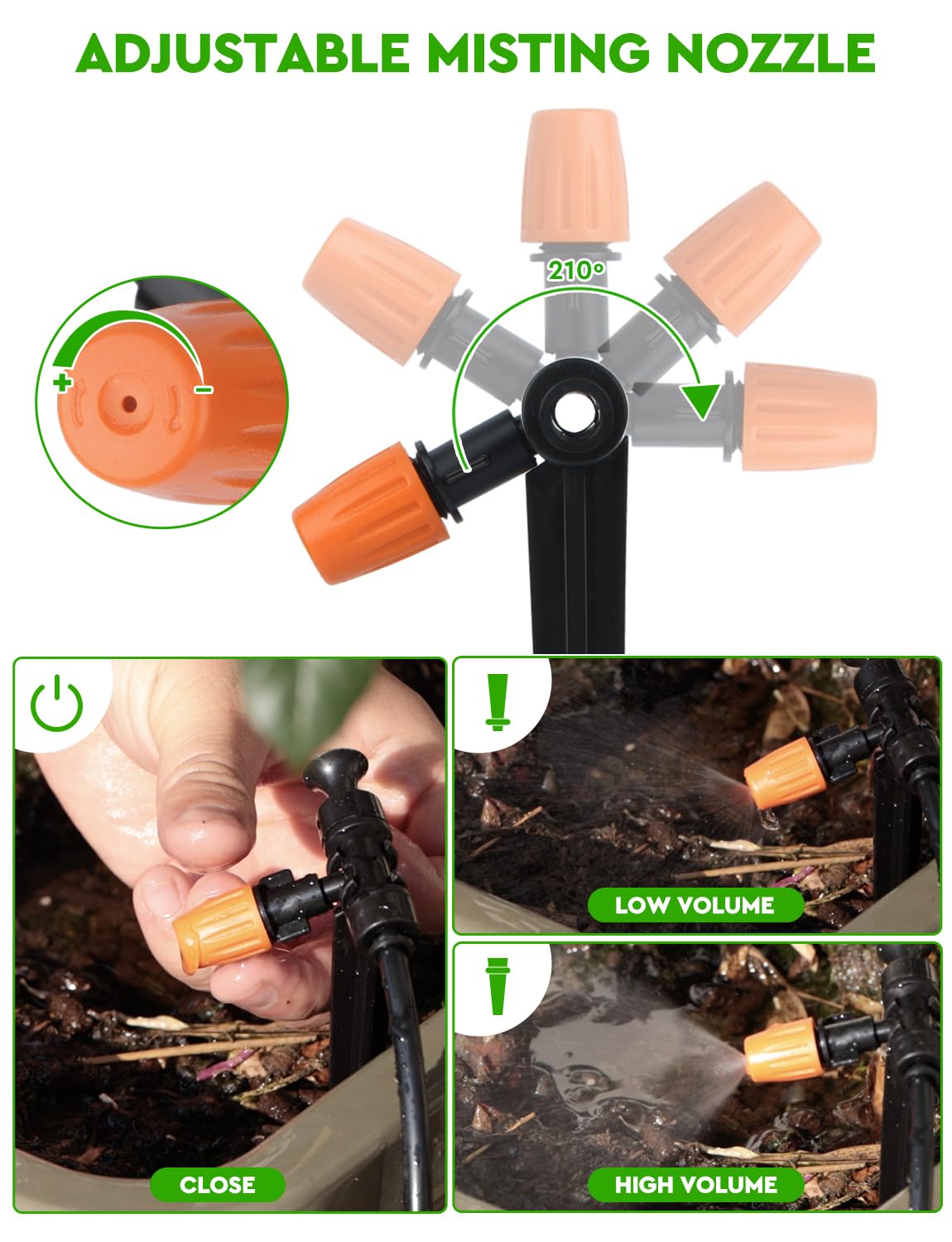 Landtouch quick connectors for plug-and-play installation.