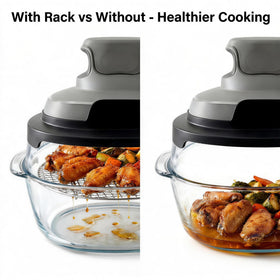 LANEJOY 304 stainless steel crisper rack is uncoated and odor-free for safe contact.