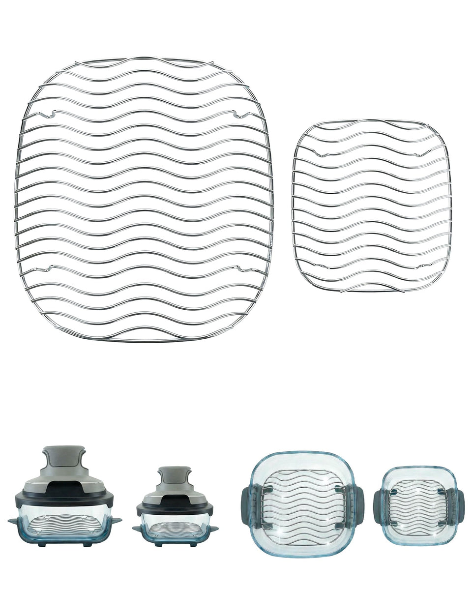 Lanejoy Ninja Crispi crisper rack large fits 4-Quart bowls for stable cooking