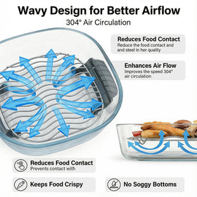 Lanejoy crisper rack provides stable support for heavy ingredients