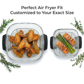 LANEJOY Ninja Crispi small rack for 6-Cup containers delivers crisp, uniform results.