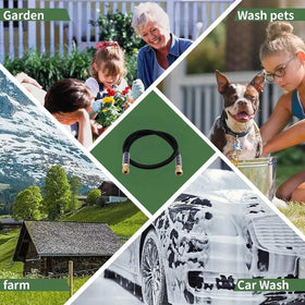 LANGARA all-weather flexible hose stays pliable in extreme temperatures