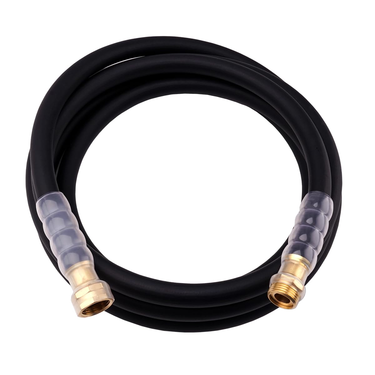 LANGARA heavy duty hose with transparent swivel handle for easy connections