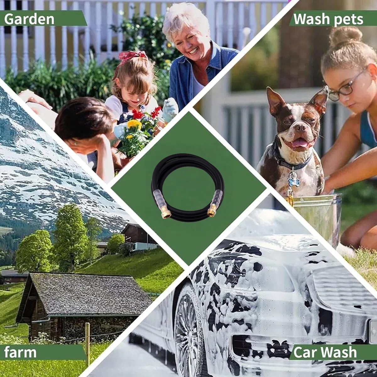 LANGARA hose is easy to coil and store after use