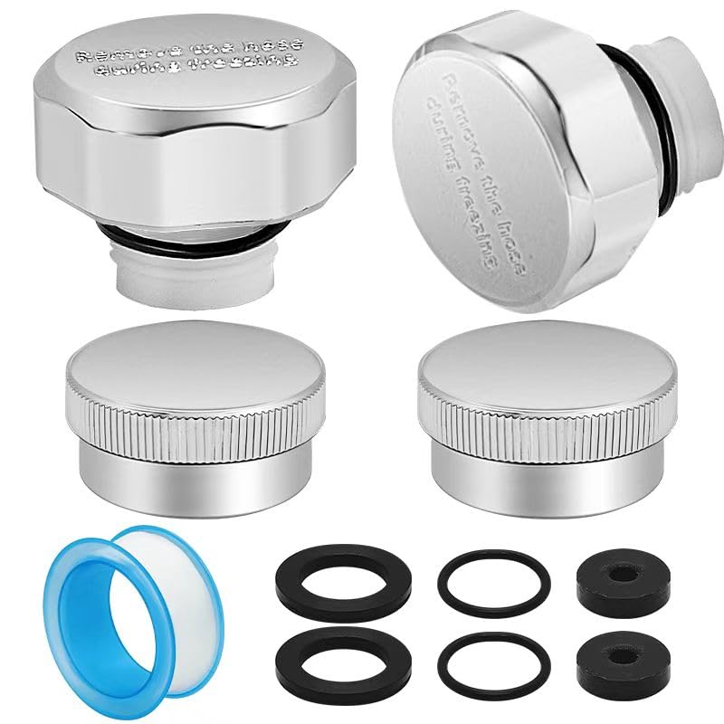 Langina outside faucet repair kit with fine-thread connector for leak-free connections.