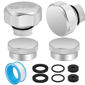 Langina outside faucet repair kit with fine-thread connector for leak-free connections.