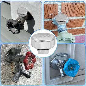 Langina packaged kit shows clear sizing to match your faucet's thread.