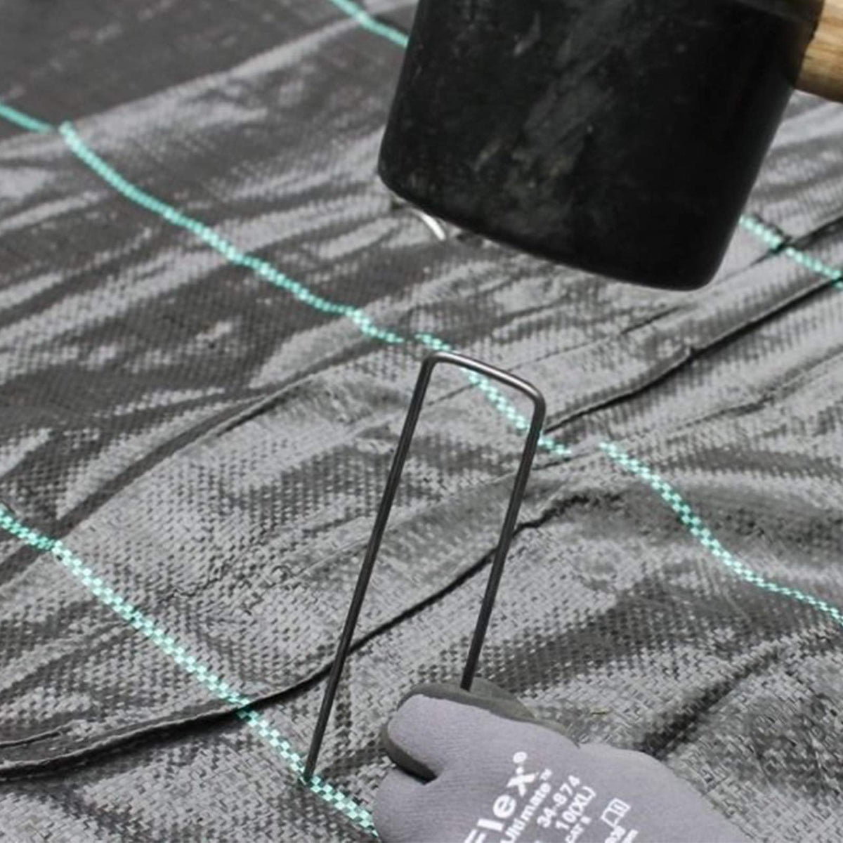 LANIAKEA garden stakes simplify securing ground covers and edging along borders.