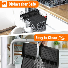 Lanlw outdoor kitchen accessory keeps tools organized on Blackstone side shelf