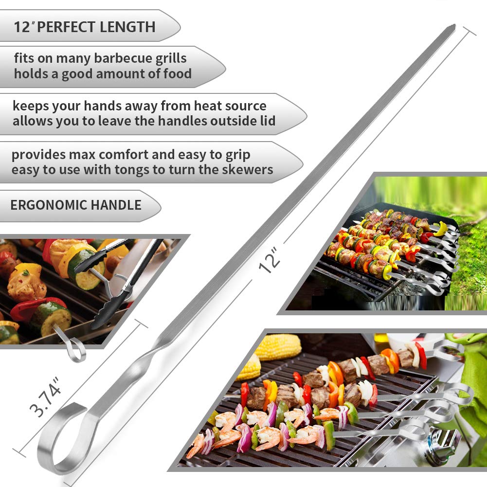 LANNEY handles stay cool, keeping hands safe during grilling near heat