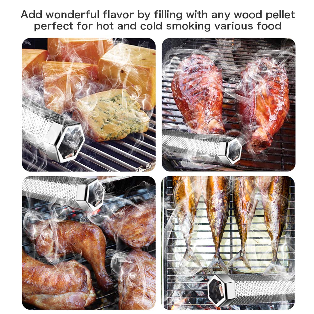 LANNEY open-cap end for easy filling and lighting of the smoke tube