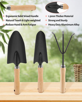 LANNIU hand rake close-up for comfortable weeding